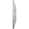 Ekena Millwork Valletta Ceiling Medallion (Fits Canopies up to 3 1/2"), 18"OD x 3 1/2"ID x 1"P, Ultra Pure White CM18VLUWF - alternate 2
